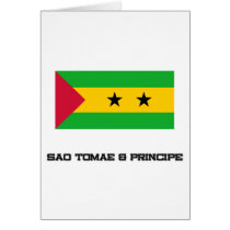Sao Tomae & Principe Flag cards by tshirtshirts Sao Tomae & Principe Flag cards