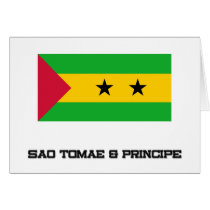 Sao Tomae & Principe Flag cards by tshirtshirts Sao Tomae & Principe Flag cards