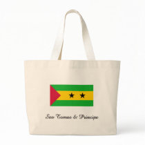 Sao Tomae & Principe Flag Design bags