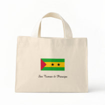 Sao Tomae & Principe Flag Design bags