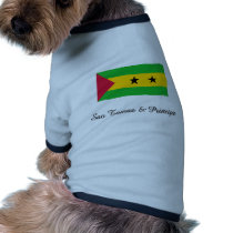 Sao Tomae & Principe Flag Design pet clothing