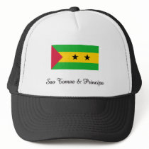 Sao Tomae & Principe Flag Design hats