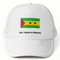 Sao Tomae & Principe Flag hats