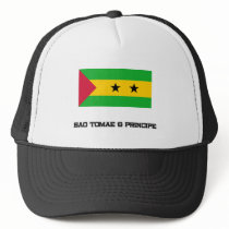 Sao Tomae & Principe Flag hats