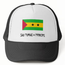 Sao Tomae & Principe Flag hats
