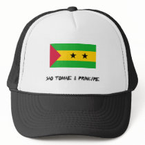 Sao Tomae & Principe Flag hats