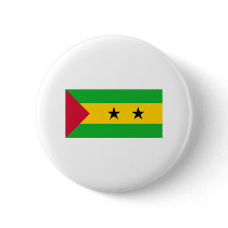 Sao Tomae & Principe FLAG International Buttons