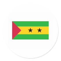 Sao Tomae & Principe FLAG International stickers