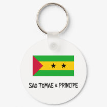 Sao Tomae & Principe Flag keychains