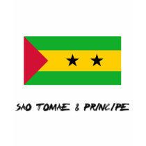 Sao Tomae & Principe Flag t-shirts by flagshirt Sao Tomae & Principe Flag t-shirts