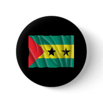 SAO TOME AND PRINCIPE PINBACK BUTTON