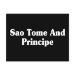Sao Tome and Principe Classic Style Post Card