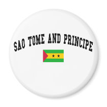 Sao Tome and Principe College Style magnets