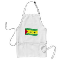 Sao Tome and Principe flag aprons