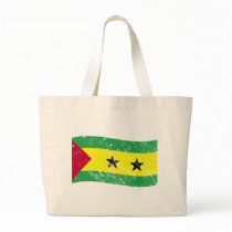 Sao Tome and Principe flag bags