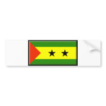 Sao Tome and Principe Flag bumper stickers