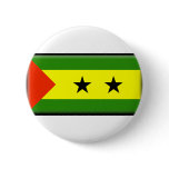 Sao Tome and Principe Flag Button