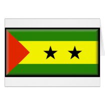 Sao Tome and Principe Flag cards