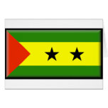 Sao Tome and Principe Flag cards