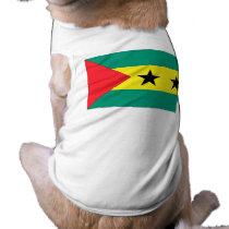 Sao Tome and Principe Flag pet clothing