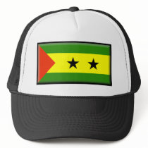 Sao Tome and Principe Flag Trucker Hat