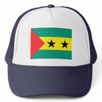 Sao Tome and Principe Flag Mesh Hat