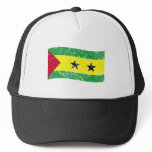 Sao Tome and Principe flag hats