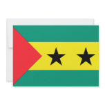 Sao Tome and Principe Flag Invitation
