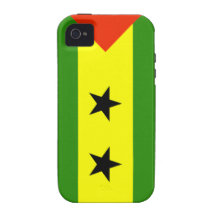 Sao Tome and Principe Flag iPhone 4/4S Cover
