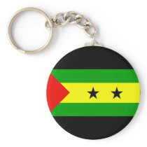 Sao Tome And Principe Flag Key Chains