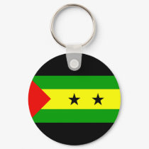 Sao Tome And Principe Flag keychains