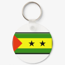 Sao Tome and Principe Flag keychains