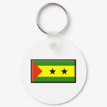 Sao Tome and Principe Flag keychains