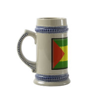 Sao Tome and Principe Flag mugs by jacinto888 Sao Tome and Principe Flag mugs