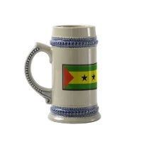 Sao Tome and Principe Flag mugs by jacinto888 Sao Tome and Principe Flag mugs