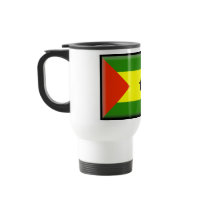 Sao Tome and Principe Flag mugs by jacinto888 Sao Tome and Principe Flag mugs