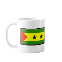 Sao Tome and Principe Flag mugs by jacinto888 Sao Tome and Principe Flag mugs