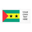 Sao Tome and Principe Flag photo cards