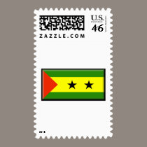 Sao Tome and Principe Flag stamps