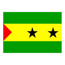 Sao Tome And Principe Flag posters