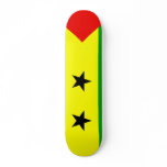 Sao Tome And Principe Flag skateboards
