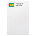 Sao Tome and Principe Flag stationery