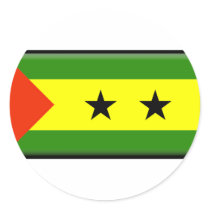 Sao Tome and Principe Flag stickers