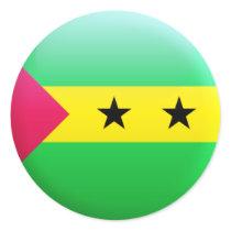 Sao Tome and Principe Flag Stickers