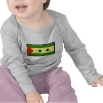 Sao Tome and Principe Flag t-shirts
