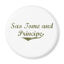 Sao Tome and Principe Revolution Style magnets