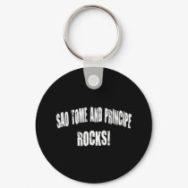 Sao Tome and Principe Rocks! keychains