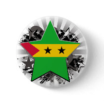Sao Tome and Principe Star Pin