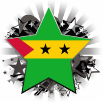 Sao Tome and Principe Star Photo Cutout