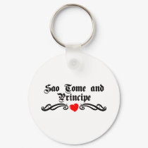 Sao Tome and Principe Tattoo Style keychains
